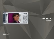 Nokia N95 8GB - Manuale d'uso del Nokia N95
