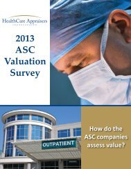 2013 ASC Valuation Survey