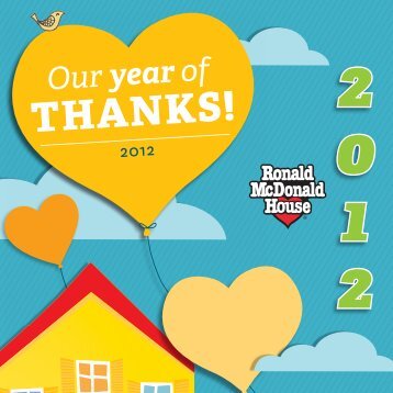 THANKS! - Ronald McDonald House Wellington