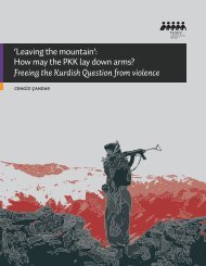 ‘Leaving the mountain’ How may the PKK lay down arms?