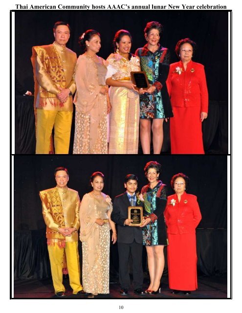 Thai American Community hosts AAAC's annual ... - Asian Media USA