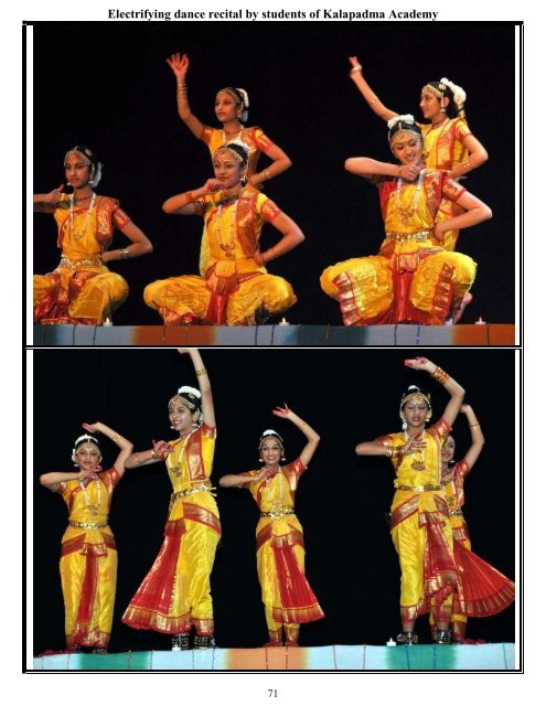 Electrifying dance recital by students of ... - Asian Media USA