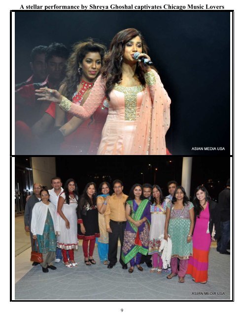 A stellar performance by Shreya Ghoshal ... - Asian Media USA