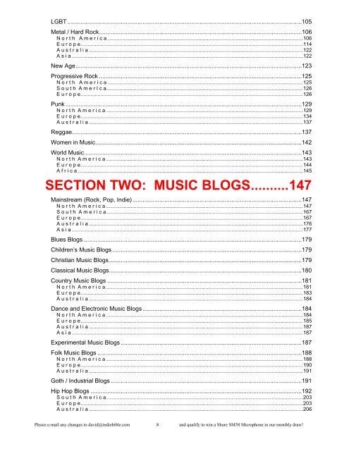 WHAT IS THE INDIE BIBLE?