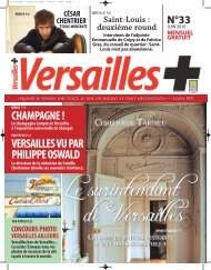 VERSAILLES VU PAR PHILIPPE OSWALD