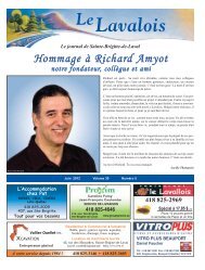 Hommage à Richard Amyot