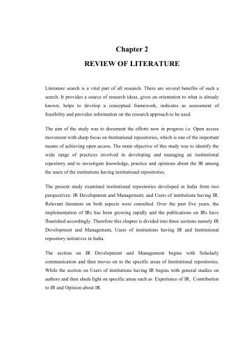 The importance or purpose of review of related literature and studies in a research