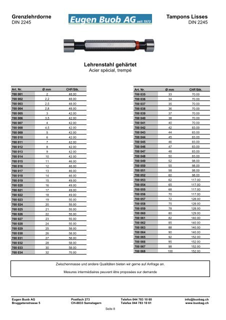 LEHRENKATALOG 2010