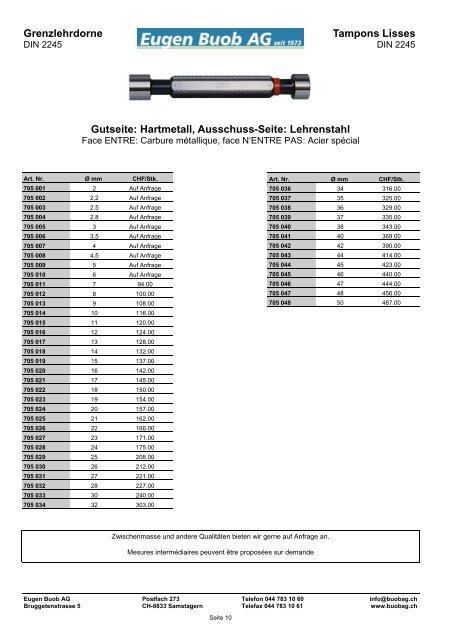 LEHRENKATALOG 2010