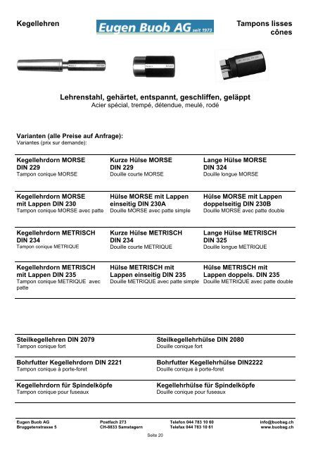 LEHRENKATALOG 2010