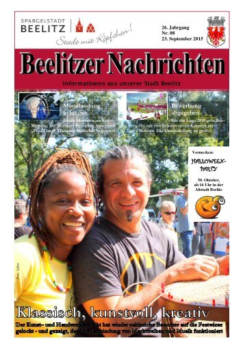 Beelitzer Nachrichten - September 2015