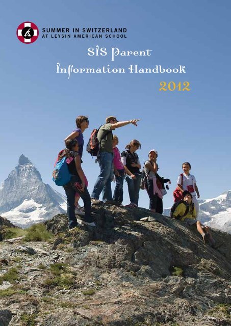 SIS Parent Information Handbook - Leysin American School in ...