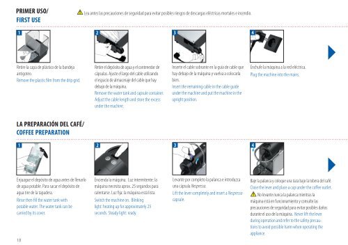 Delonghi Pixie EN 125.S - Multi lingua - De'Longhi - Pixie EN 125.S - Libretto istruzioni