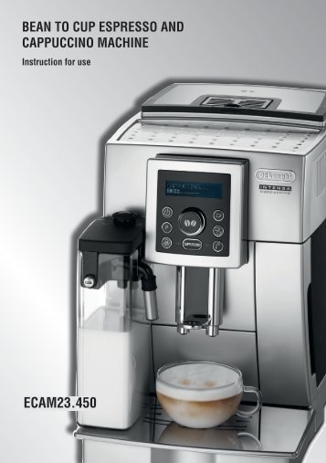 Delonghi ECAM 23.450.B / ECAM 23.450.S - Multi lingua - De'Longhi - ECAM 23.450.B / ECAM 23.450.S - Introduzione