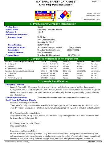 Klean-Strip SLX Denatured Alcohol