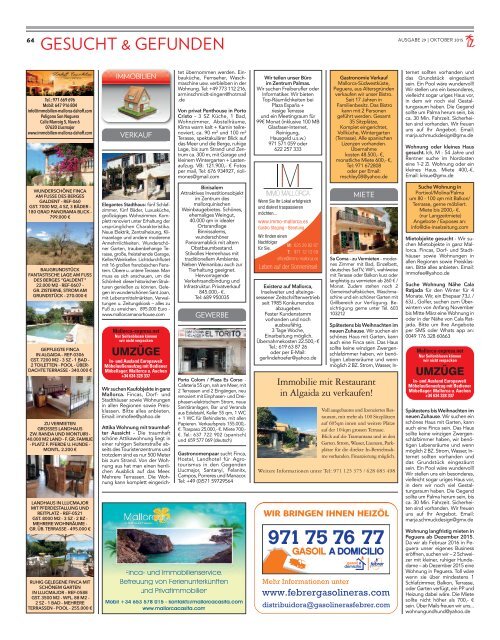 Die Inselzeitung Mallorca Oktober 2015