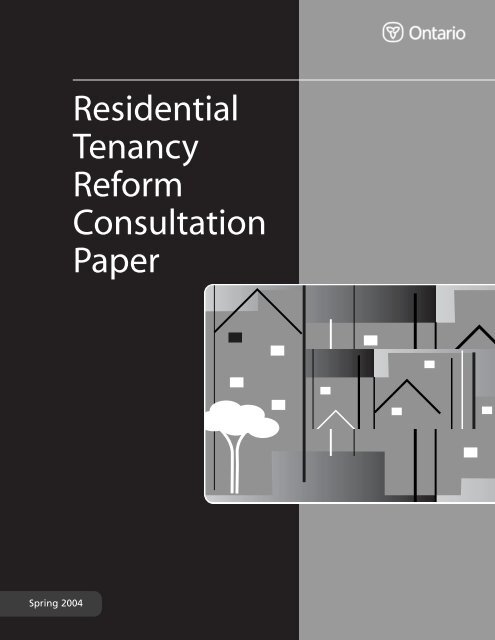 Residential Tenancy Reform Consultation Paper