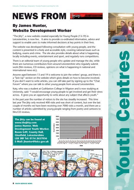 Youth Service News Issue 1 - Leicestershire County Council