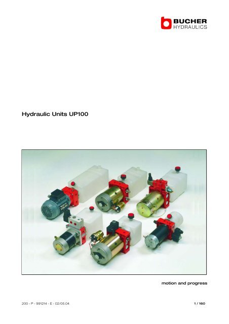 Hydraulic Units UP100
