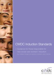 CWDC Induction Standards