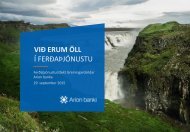 Í FERÐAÞJÓNUSTU