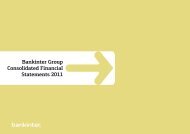 Bankinter Group Consolidated Financial Statements 2011