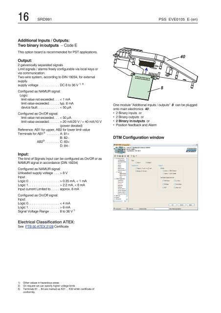 English - FOXBORO ECKARDT GmbH