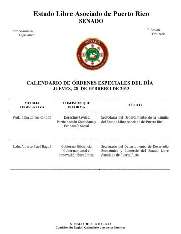 Estado Libre Asociado de Puerto Rico