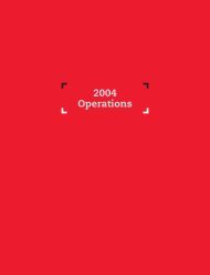 2004 Operations