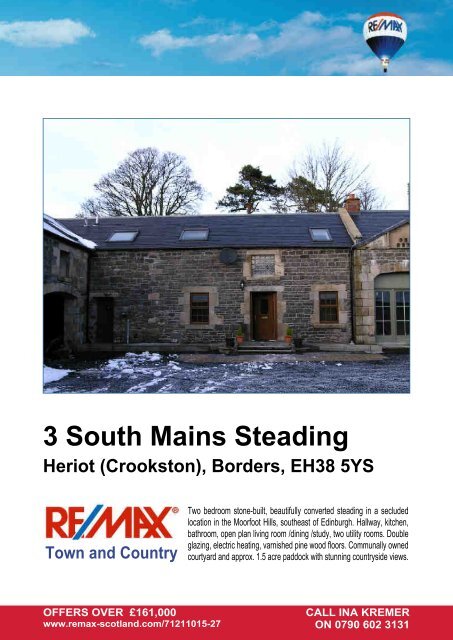 3 South Mains Steading