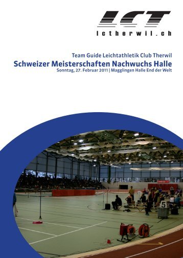 Schweizer Meisterschaften Nachwuchs Halle