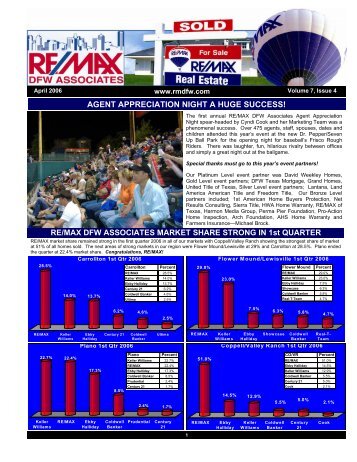 April 2006 - rmdfw newsletter - RE/MAX DFW Associates