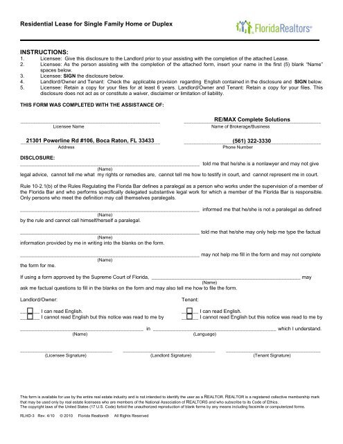 Single Family Home Or Duplex Single Family Home Or Duplex