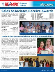 Sales Associates Receive Awards
