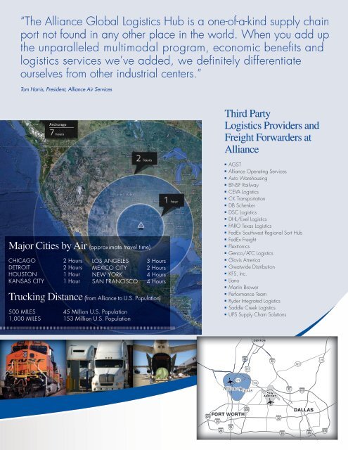 Logistics Hub Brochure - AllianceTexas