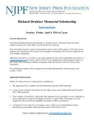 Richard Drukker Memorial Scholarship
