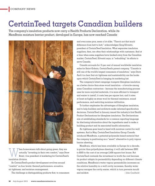 Canadian Contractor - July-August 2015