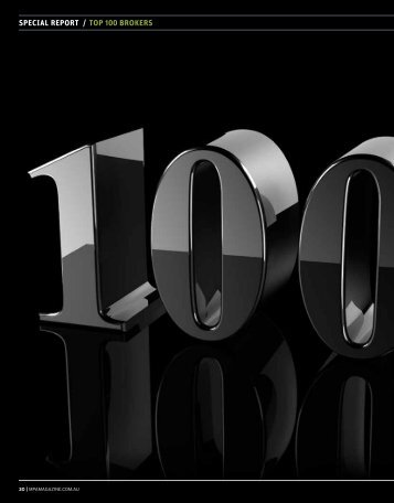 Special Report / Top 100 Brokers