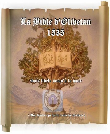 La Bible d'Olivetan 1535