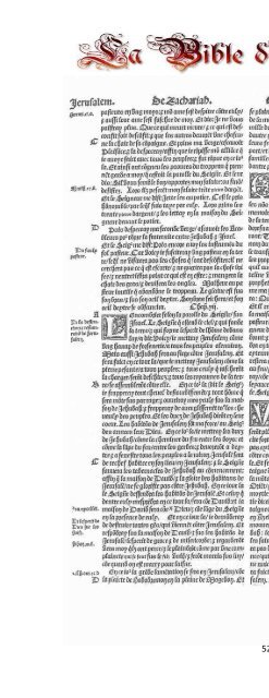 La Bible d'Olivetan 1535