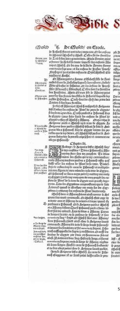 La Bible d'Olivetan 1535