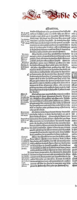 La Bible d'Olivetan 1535