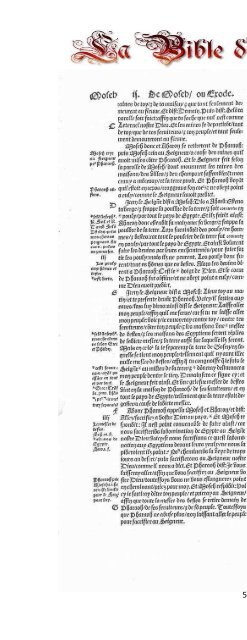 La Bible d'Olivetan 1535