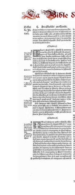 La Bible d'Olivetan 1535