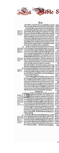 La Bible d'Olivetan 1535