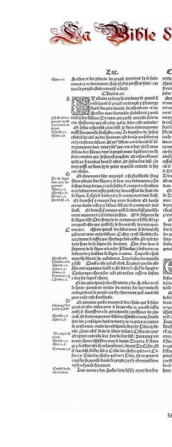 La Bible d'Olivetan 1535