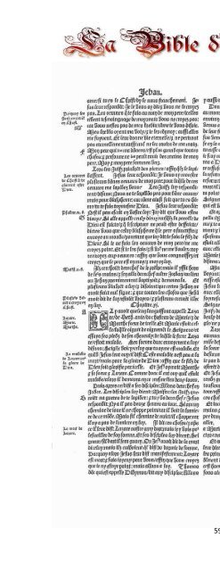 La Bible d'Olivetan 1535