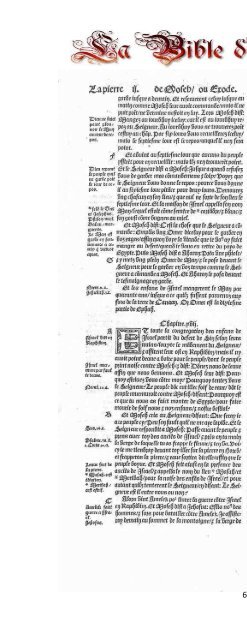 La Bible d'Olivetan 1535