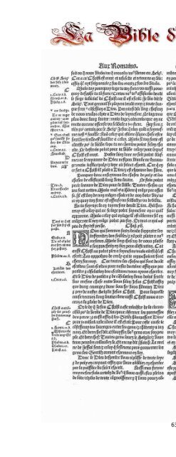 La Bible d'Olivetan 1535