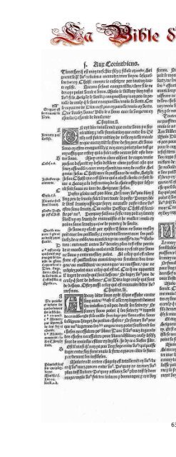 La Bible d'Olivetan 1535